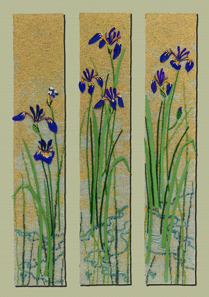 Iris Triptych II