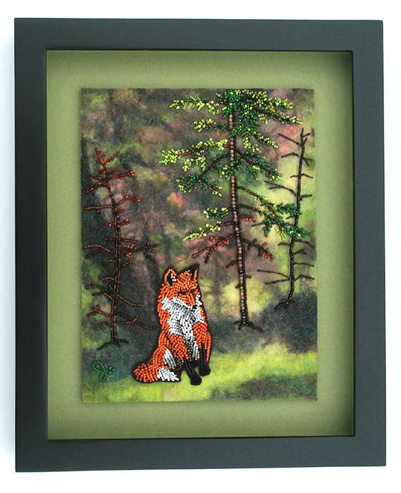 Fox In Forest 